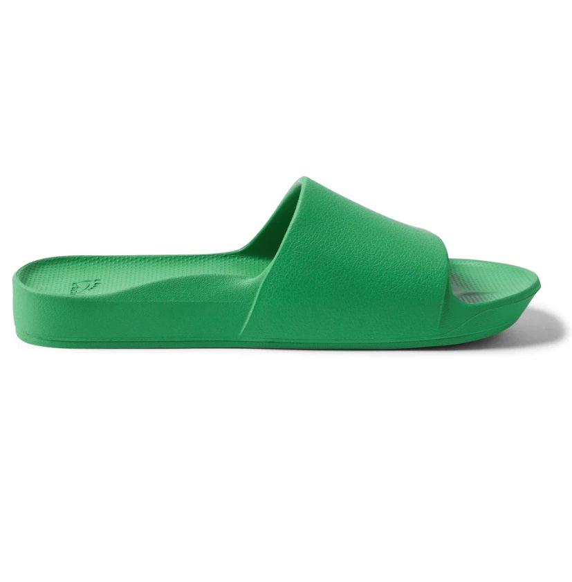 Archies Arch Support Slides - Kelly Green Limited Edition - Side 